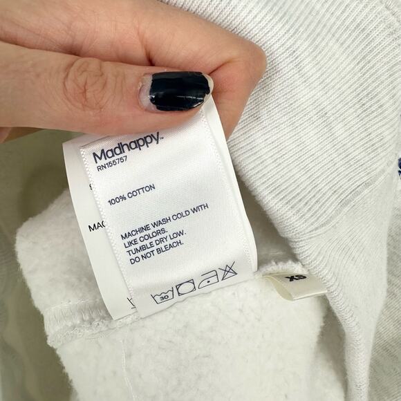 Madhappy LA Dodgers XS MLB Baseball Exclusive Hoodie Gray Grey - Picture 10 of 11